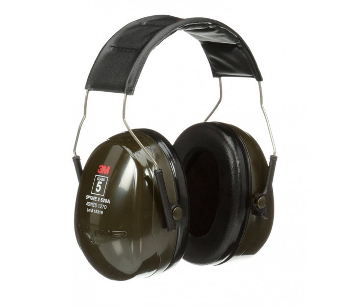 3M Peltor H520A Optime 2 Headband Earmuffs