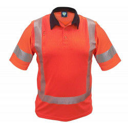 Caution MicroVent TTMC-W17 X-Back Polo