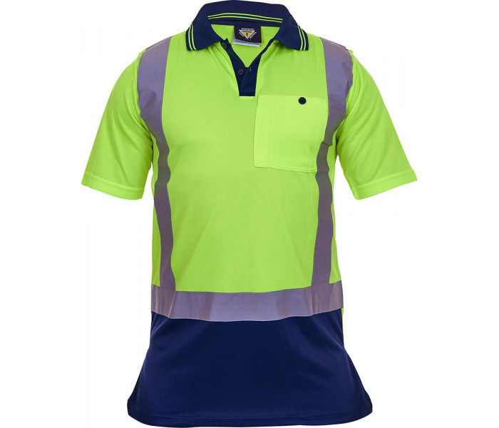 Caution Day/Night Microfibre Polo