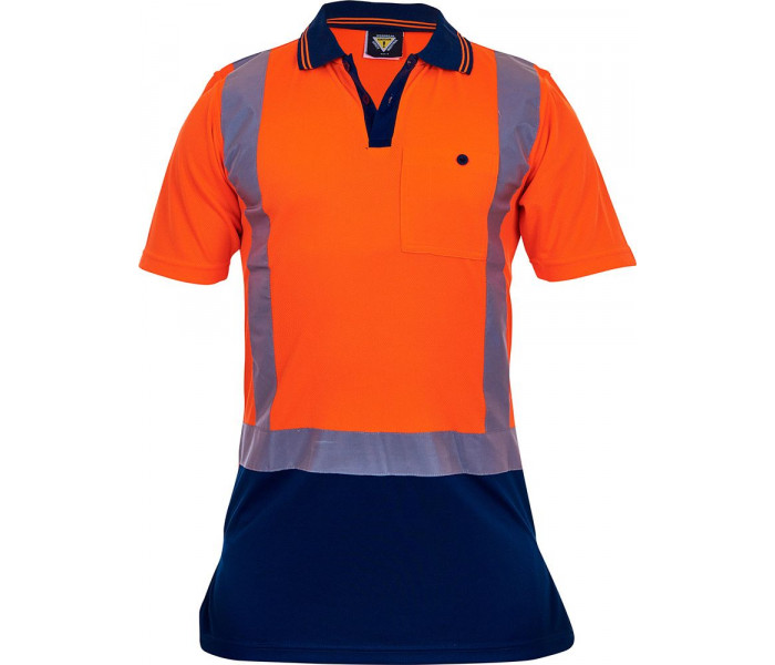 Caution Day/Night Microfibre Polo-X Size