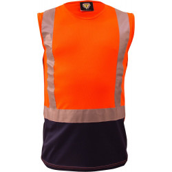 Caution Day/Night Microfibre Singlet