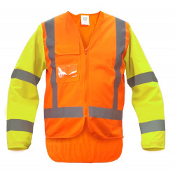 Caution TTMC-W17 MTC L/S Safety Vest