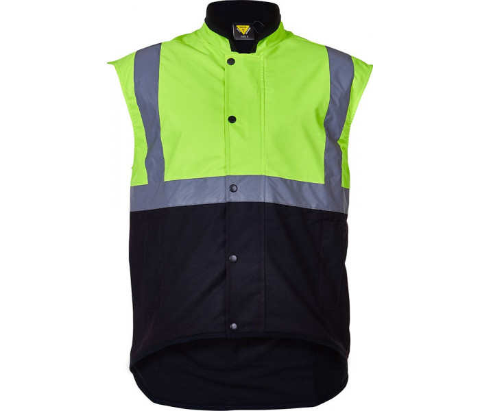 Caution Day/Night Oilskin Vest