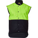 Caution Day Only Oilskin Vest