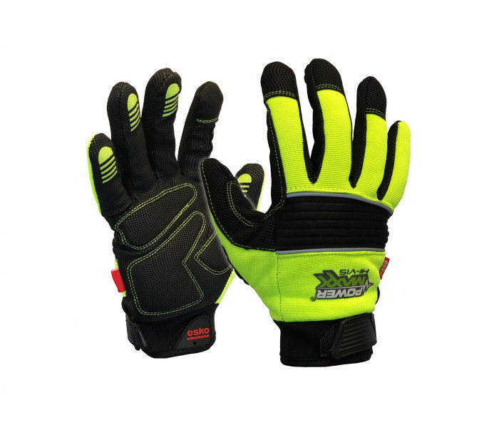 Esko Power Maxx Hi-Vis Mechanics Gloves