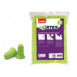 Esko Vortex Bell Disposable Earplugs for Dispenser-500pr Bag