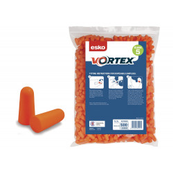 Esko Vortex Bullet Disposable Earplugs for Dispenser-500pr Bag