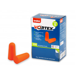 Esko Vortex Bullet Disposable Earplugs-200pr Box