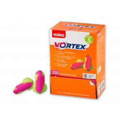 Esko Vortex T-Shape Disposable Earplugs-200pr Box