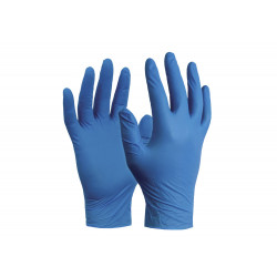 Esko High Five Industrial Blue Nitrile Disposable Gloves-50pr