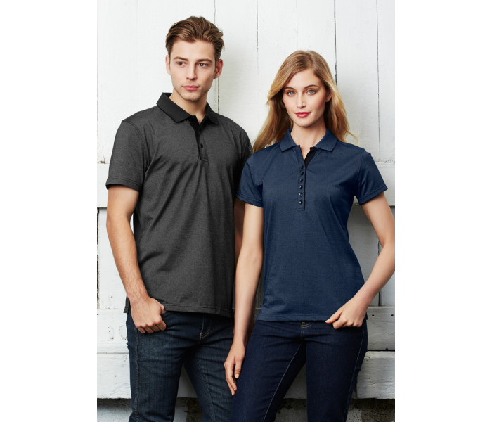 Biz Shadow Mens Polo