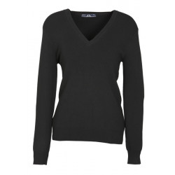 Biz V-Neck Womens Pullover