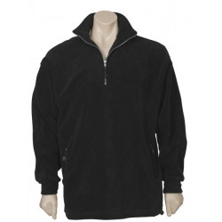 Biz Heavyweight 1/2 Zip Mens Fleece Top