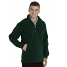 Biz Heavyweight 1/2 Zip Mens Fleece Top