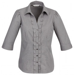 Biz Edge Womens 3/4 Sl. Shirt