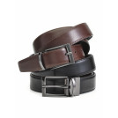 Biz Corp Mens Reversible Leather Belt