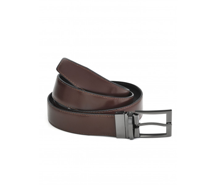 Biz Corp Mens Reversible Leather Belt