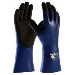 ATG MaxiDry Plus 56-530 Nitrile Gauntlet Palm Coat Gloves