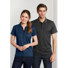 Biz Shadow Womens S/S Polo