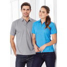 Biz Micro Waffle Womens Polo