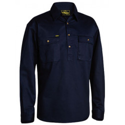 Bisley Original Cotton Closed Front L/S Shirt