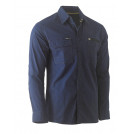 Bisley Flex & Move Utility Zip Stretch L/S Shirt