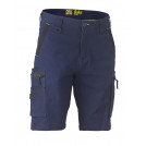 Bisley Flex & Move Utility Zip Stretch Shorts