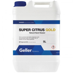 Geller Super Citrus Gold Hand Cleaner-5L