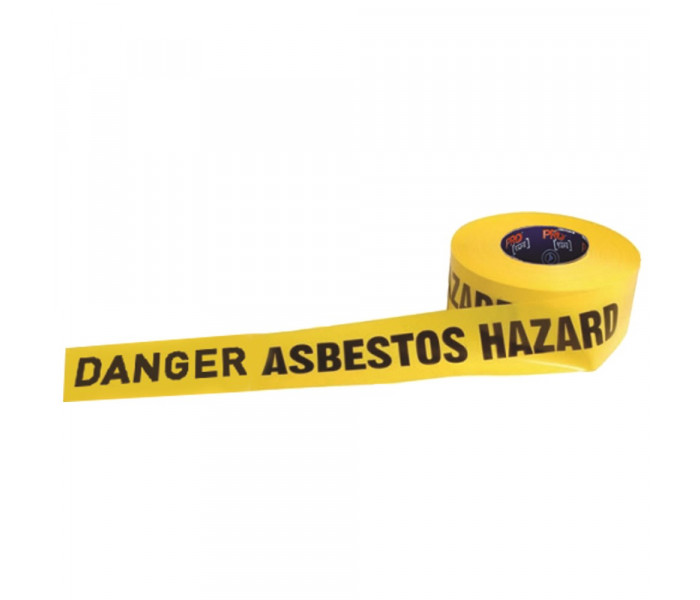 PRO 'Danger Asbestos' Barricade Tape-300m